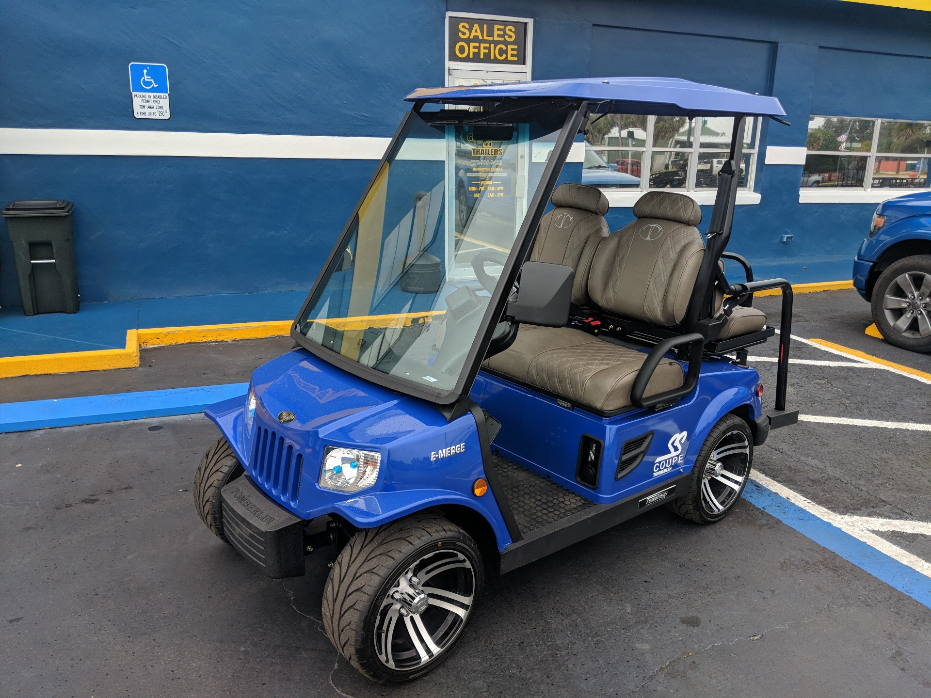 Rate zone golf carts